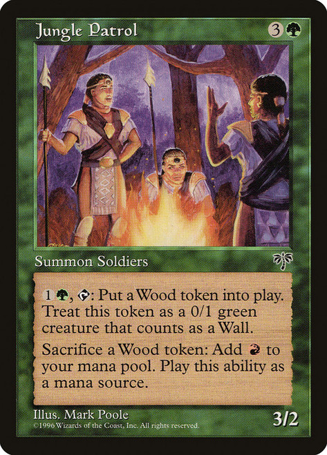 Jungle Patrol\nMirage\nSingle\nMagic The Gathering