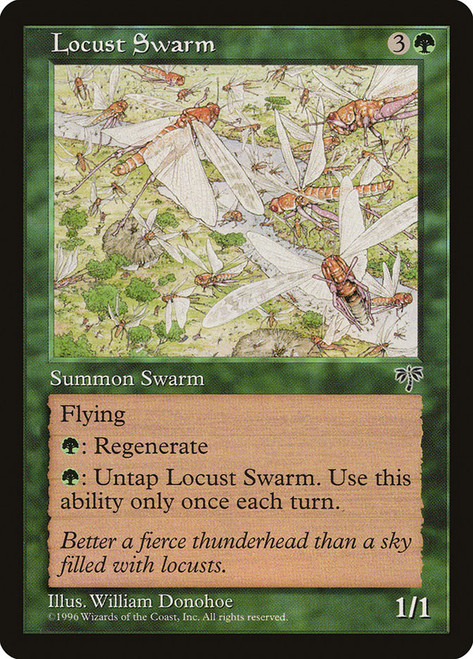 Locust Swarm\nMirage\nSingle\nMagic The Gathering