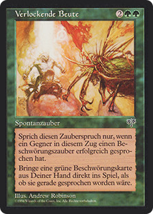 Lure of Prey
Mirage - German
Single
Magic The Gathering