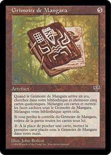 Mangara's Tome
Mirage - French
Single
Magic The Gathering