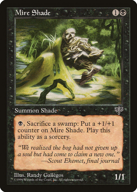 Mire Shade\nMirage\nSingle\nMagic The Gathering