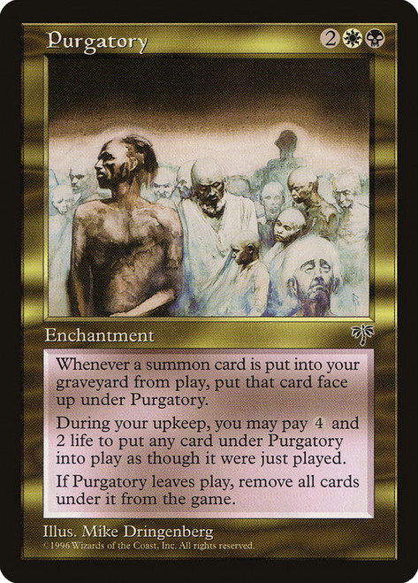 Purgatory\nMirage\nSingle\nMagic The Gathering