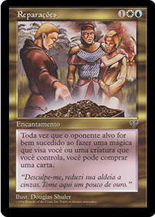 Reparations
Mirage - Portuguese
Single
Magic The Gathering
