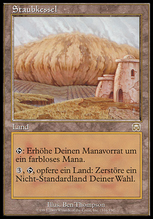 Dust Bowl
Mercadian Masques (Foil) - German
Single
Magic The Gathering
