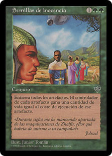 Seeds of Innocence
Mirage - Spanish
Single
Magic The Gathering