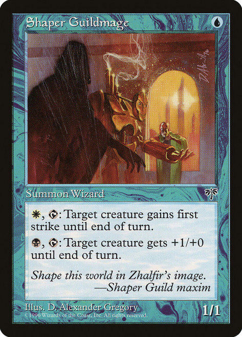 Shaper Guildmage\nMirage\nSingle\nMagic The Gathering