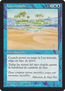 Shimmer
Mirage - Spanish
Single
Magic The Gathering