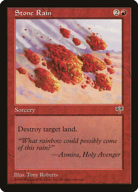 Stone Rain\nMirage\nSingle\nMagic The Gathering