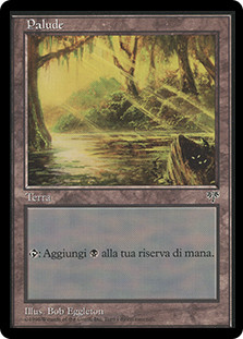 Swamp (A)
Mirage - Italian
Single
Magic The Gathering