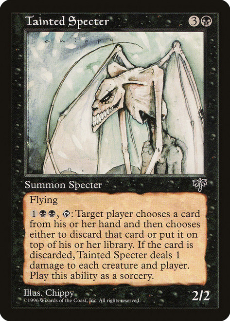 Tainted Specter\nMirage\nSingle\nMagic The Gathering