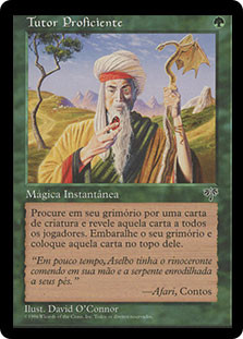Worldly Tutor
Mirage - Portuguese
Single
Magic The Gathering