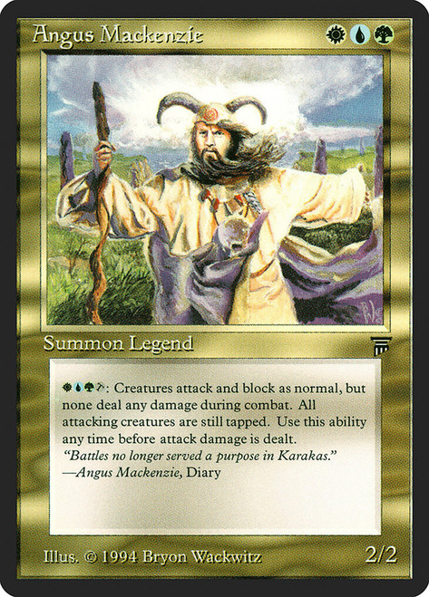 Angus Mackenzie\nLegends\nSingle\nMagic The Gathering