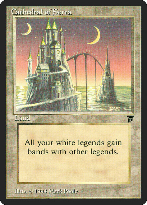 Cathedral of Serra\nLegends\nSingle\nMagic The Gathering