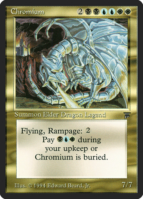 Chromium\nLegends\nSingle\nMagic The Gathering