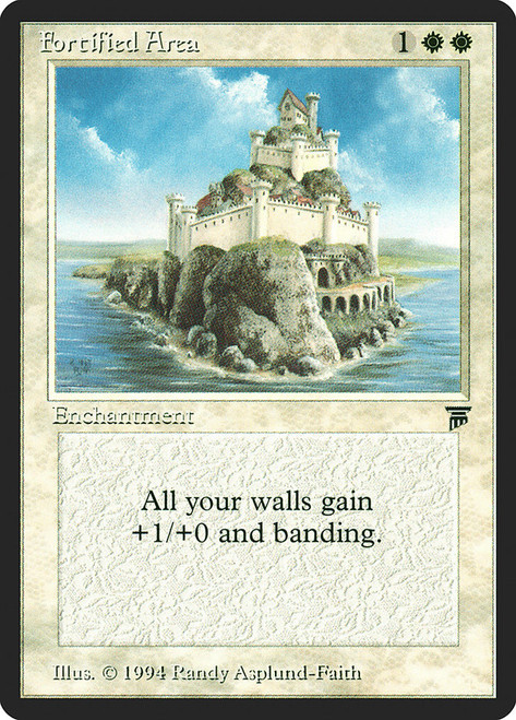 Fortified Area (BB) | 4th Edition - Black Border - Japanese | Star