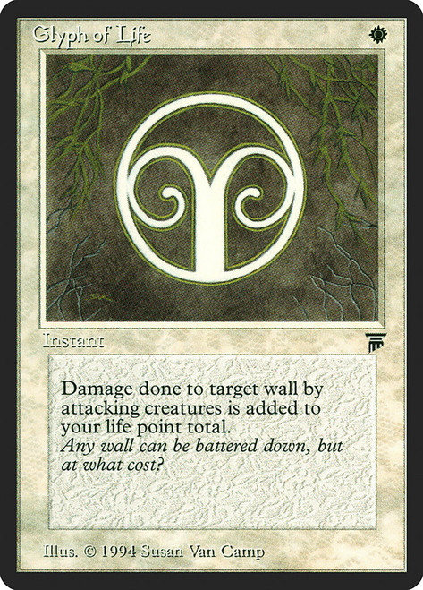 Glyph of Life\nLegends\nSingle\nMagic The Gathering