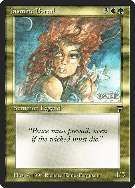 Jasmine Boreal\nLegends\nSingle\nMagic The Gathering