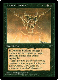 Jovial Evil
Legends - Italian
Single
Magic The Gathering