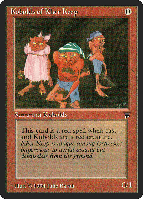 Kobolds of Kher Keep\nLegends\nSingle\nMagic The Gathering