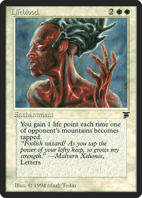 Lifeblood\nLegends\nSingle\nMagic The Gathering
