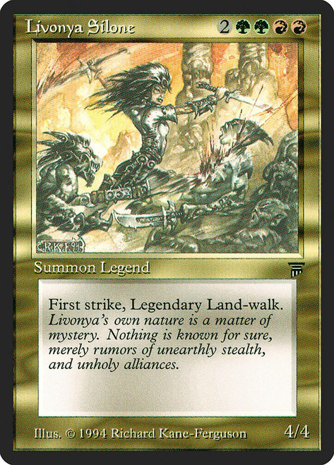 Livonya Silone\nLegends\nSingle\nMagic The Gathering