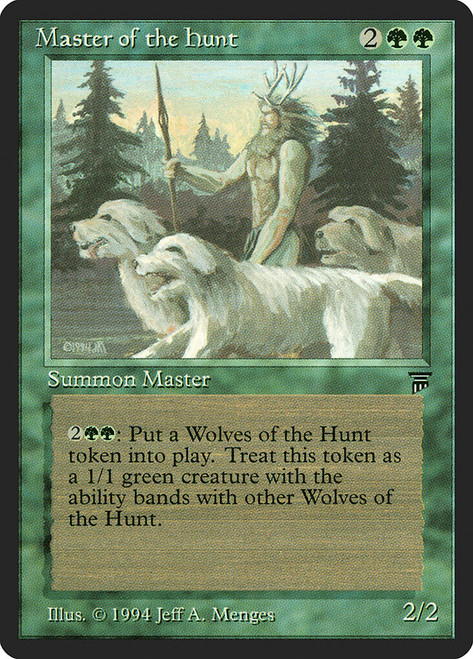 Master of the Hunt\nLegends\nSingle\nMagic The Gathering