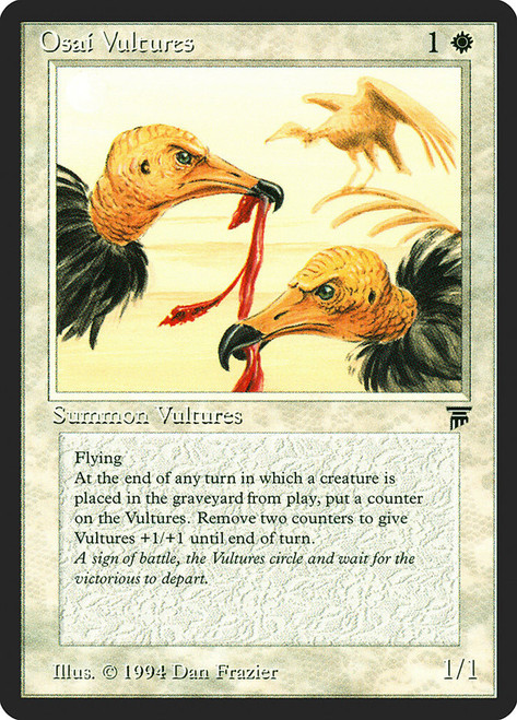 Osai Vultures\nLegends\nSingle\nMagic The Gathering