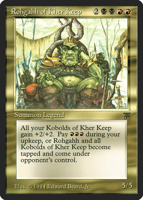 Rohgahh of Kher Keep\nLegends\nSingle\nMagic The Gathering