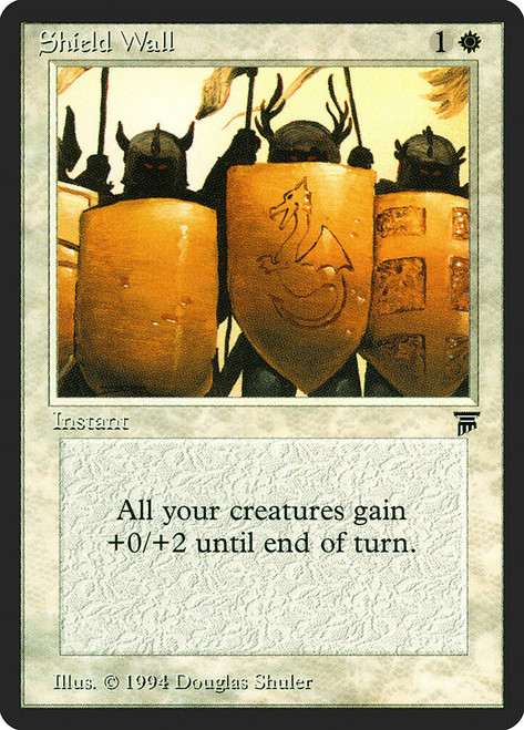 Shield Wall\nLegends\nSingle\nMagic The Gathering