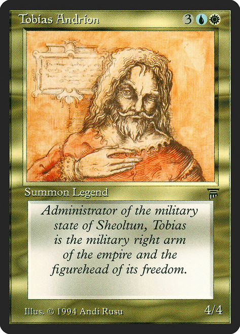 Tobias Andrion\nLegends\nSingle\nMagic The Gathering