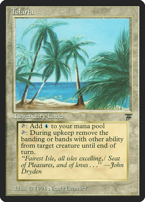 Tolaria\nLegends\nSingle\nMagic The Gathering