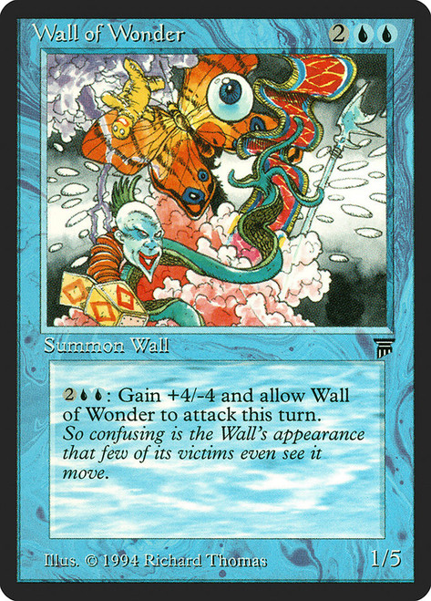 Wall of Wonder\nLegends\nSingle\nMagic The Gathering