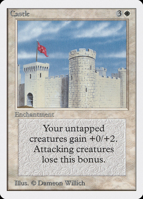 Castle\nUnlimited\nSingle\nMagic The Gathering