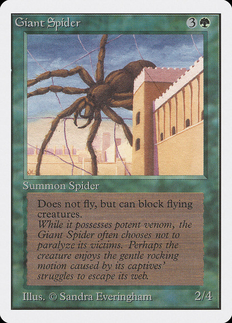 Giant Spider (Not Tournament Legal) | International Edition | Star 