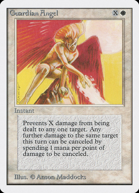 Guardian Angel\nUnlimited\nSingle\nMagic The Gathering