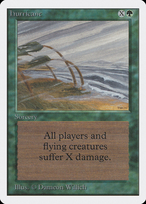 Hurricane\nUnlimited\nSingle\nMagic The Gathering