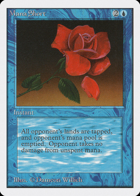Mana Short\nUnlimited\nSingle\nMagic The Gathering