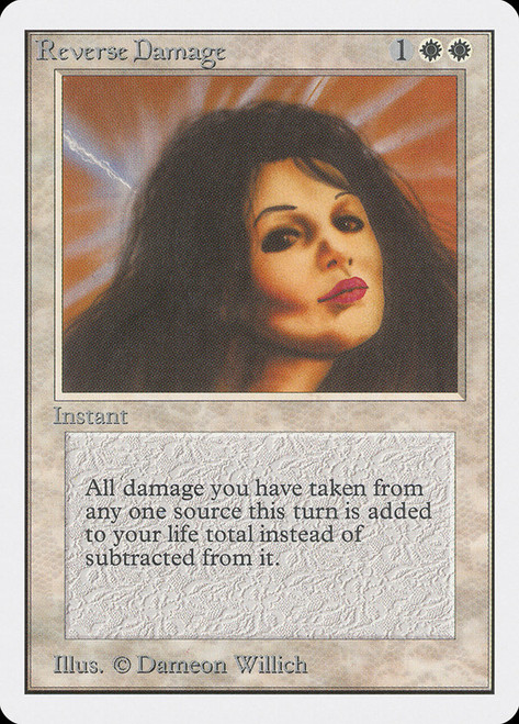 Reverse Damage\nUnlimited\nSingle\nMagic The Gathering