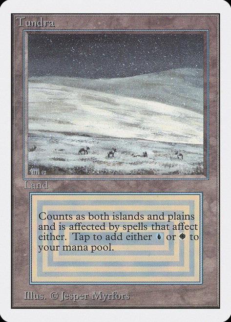 Tundra\nUnlimited\nSingle\nMagic The Gathering