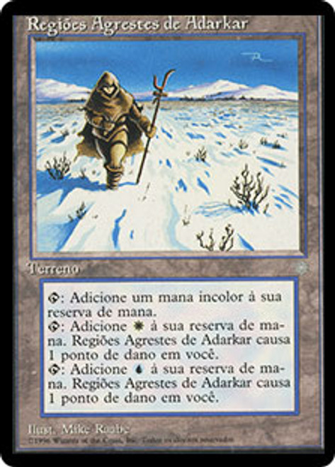 アダーカー荒原/Adarkar Wastes ICE 3枚セット MTG DMU)アダーカー荒原(F)/ADARKAR WASTES | (FOIL)神話レア・レア