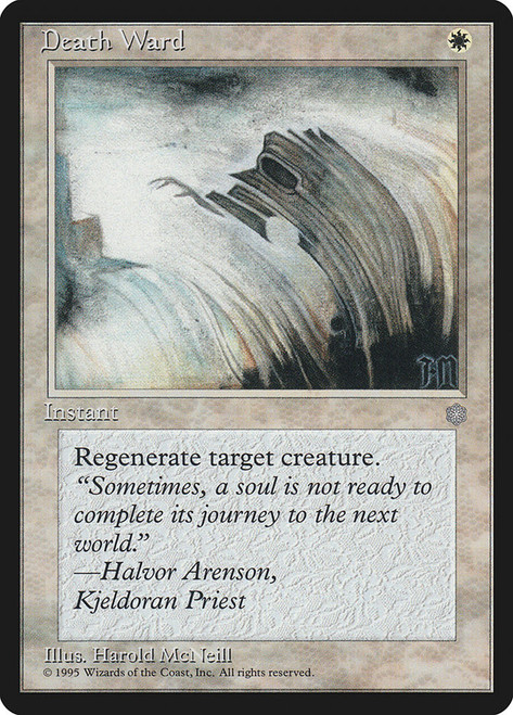 Death Ward\nIce Age\nSingle\nMagic The Gathering