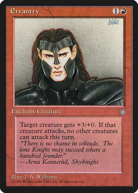 Errantry\nIce Age\nSingle\nMagic The Gathering