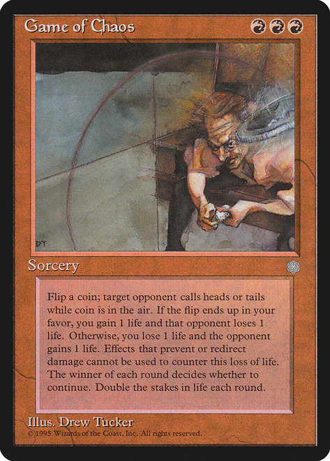 Game of Chaos\nIce Age\nSingle\nMagic The Gathering