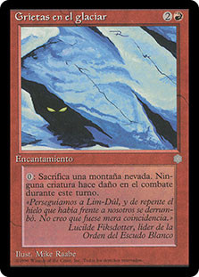 Glacial Crevasses
Ice Age - Spanish
Single
Magic The Gathering