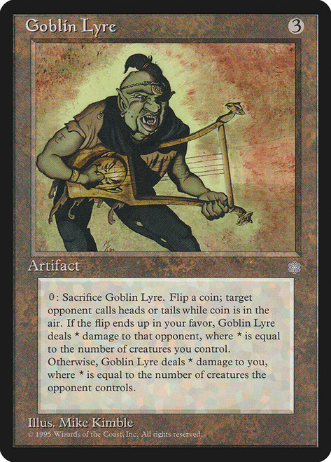 Goblin Lyre\nIce Age\nSingle\nMagic The Gathering