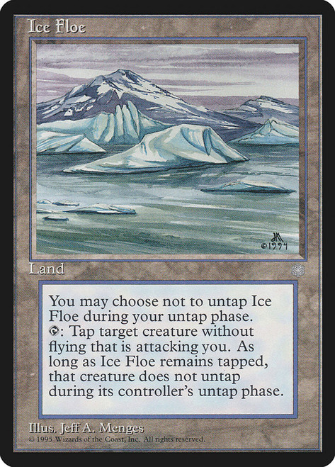 Ice Floe\nIce Age\nSingle\nMagic The Gathering