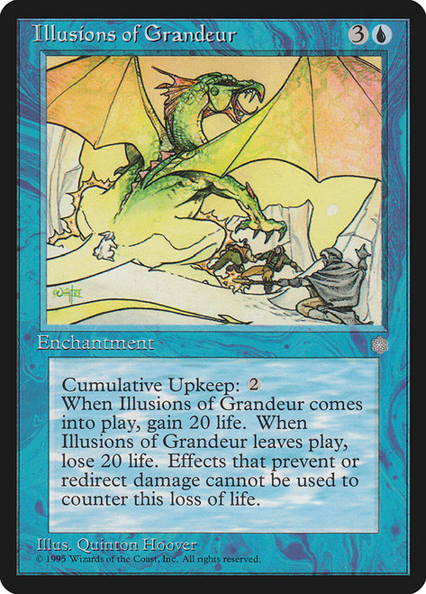Illusions of Grandeur\nIce Age\nSingle\nMagic The Gathering
