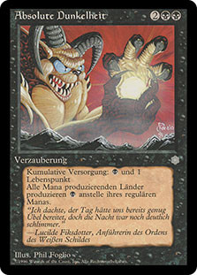 Infernal Darkness
Ice Age - German
Single
Magic The Gathering