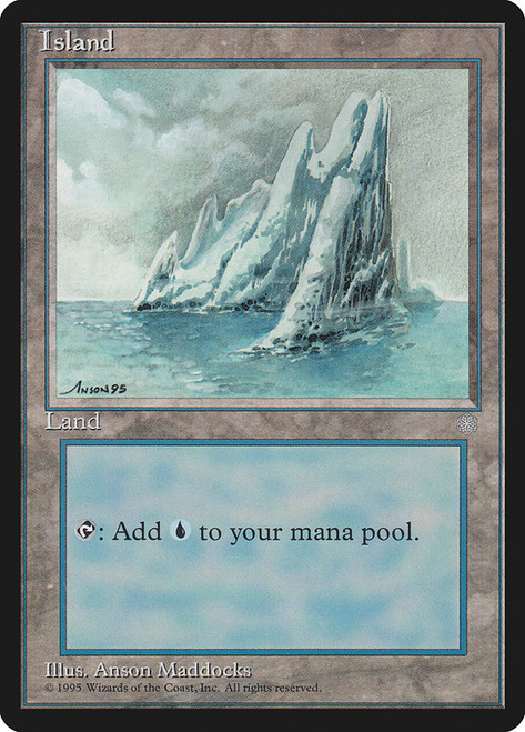 Island (A)\nIce Age\nSingle\nMagic The Gathering