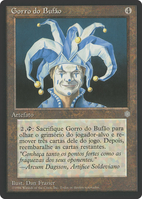 Jester's Cap\nIce Age - Portuguese\nSingle\nMagic The Gathering